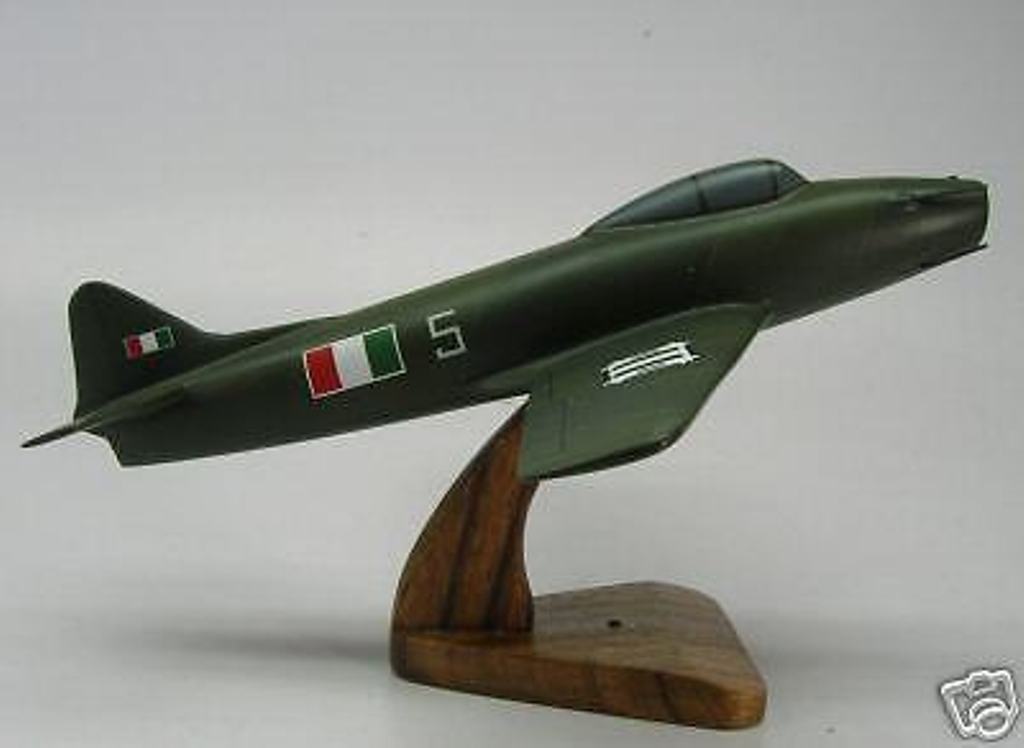 Re-2007 Reggiane Fighter Airplane Desk Wood Model Large New 