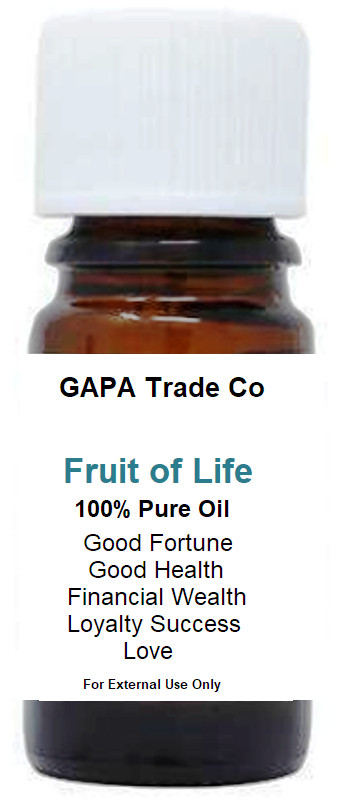 Fruit of Life Spiritual Oil Prosperity Blessings Abundance Ritual Oil 5ml