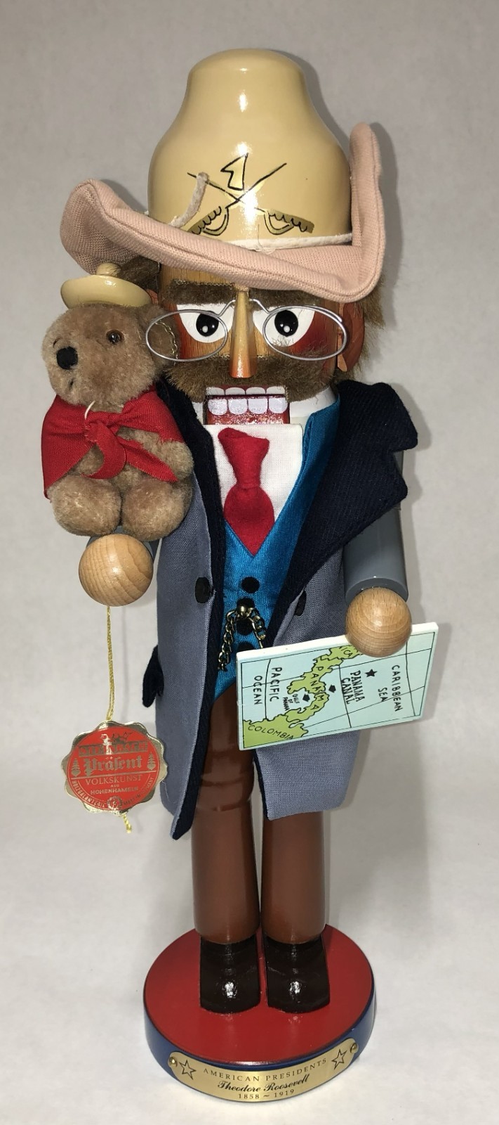 Steinbach American Presidents Theodore Teddy Roosevelt Nutcracker Limited Ed