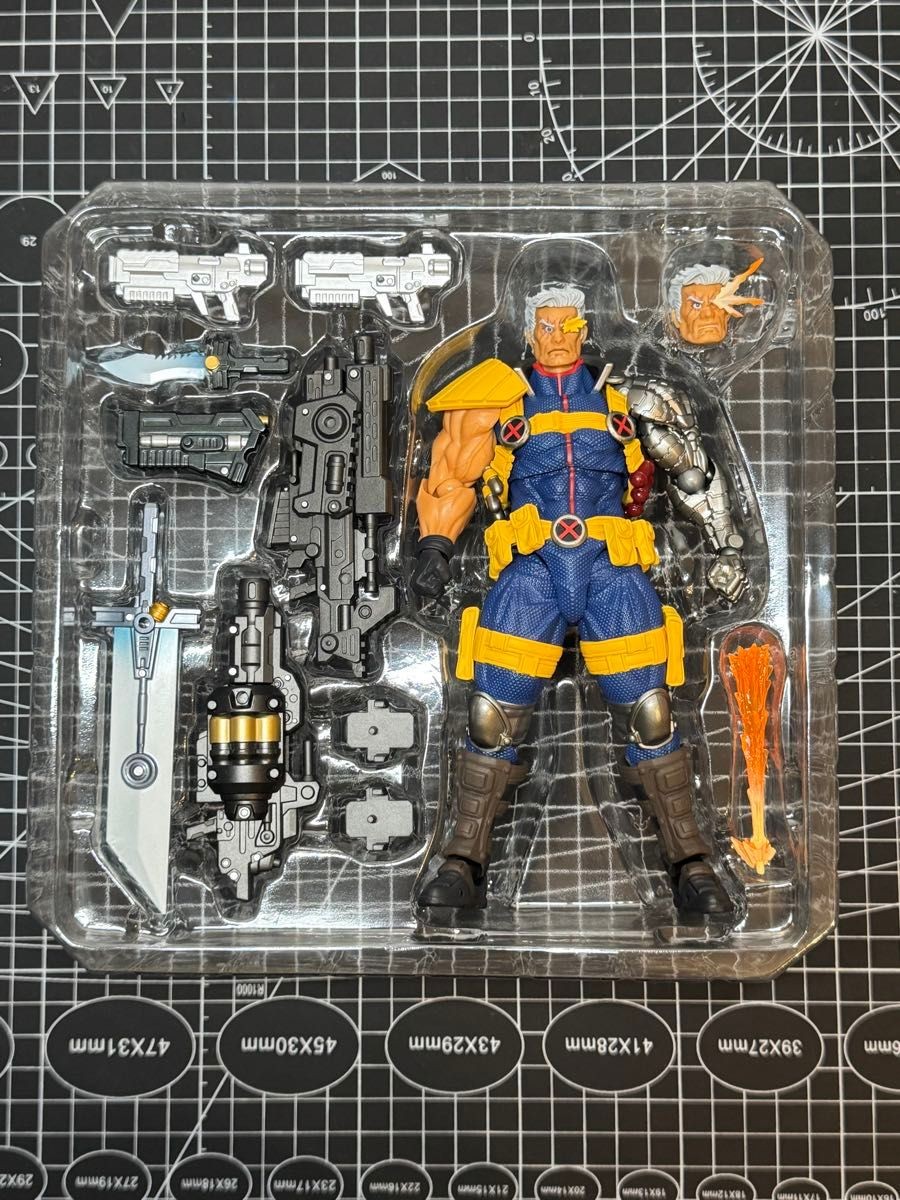 KAIYODO Amazing Yamaguchi Cable Ver.1.5 Figure w/ Bonus Parts Complete Used