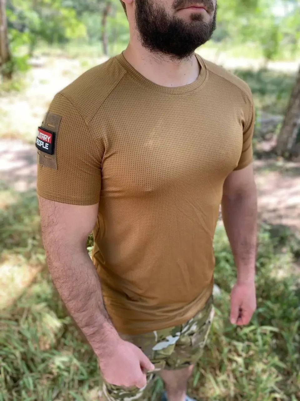 T-shirt Coolmax classic tactical coyote💛💙