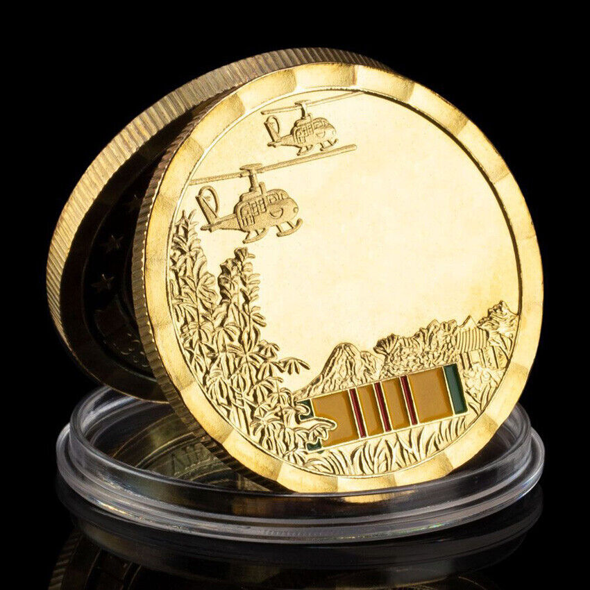 1Pc 1959-1975 Vietnam War Collection Commemorative Gift Challenge Coin Souvenir