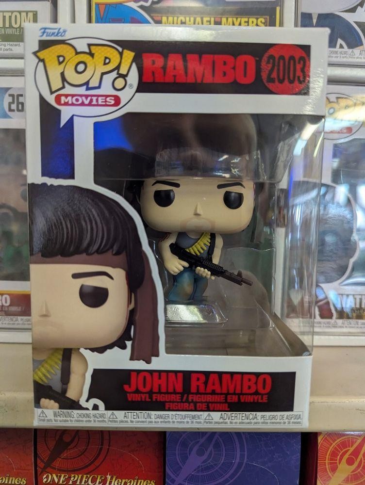 Funko Pop Rambo John Rambo Vinyl Figure #2003