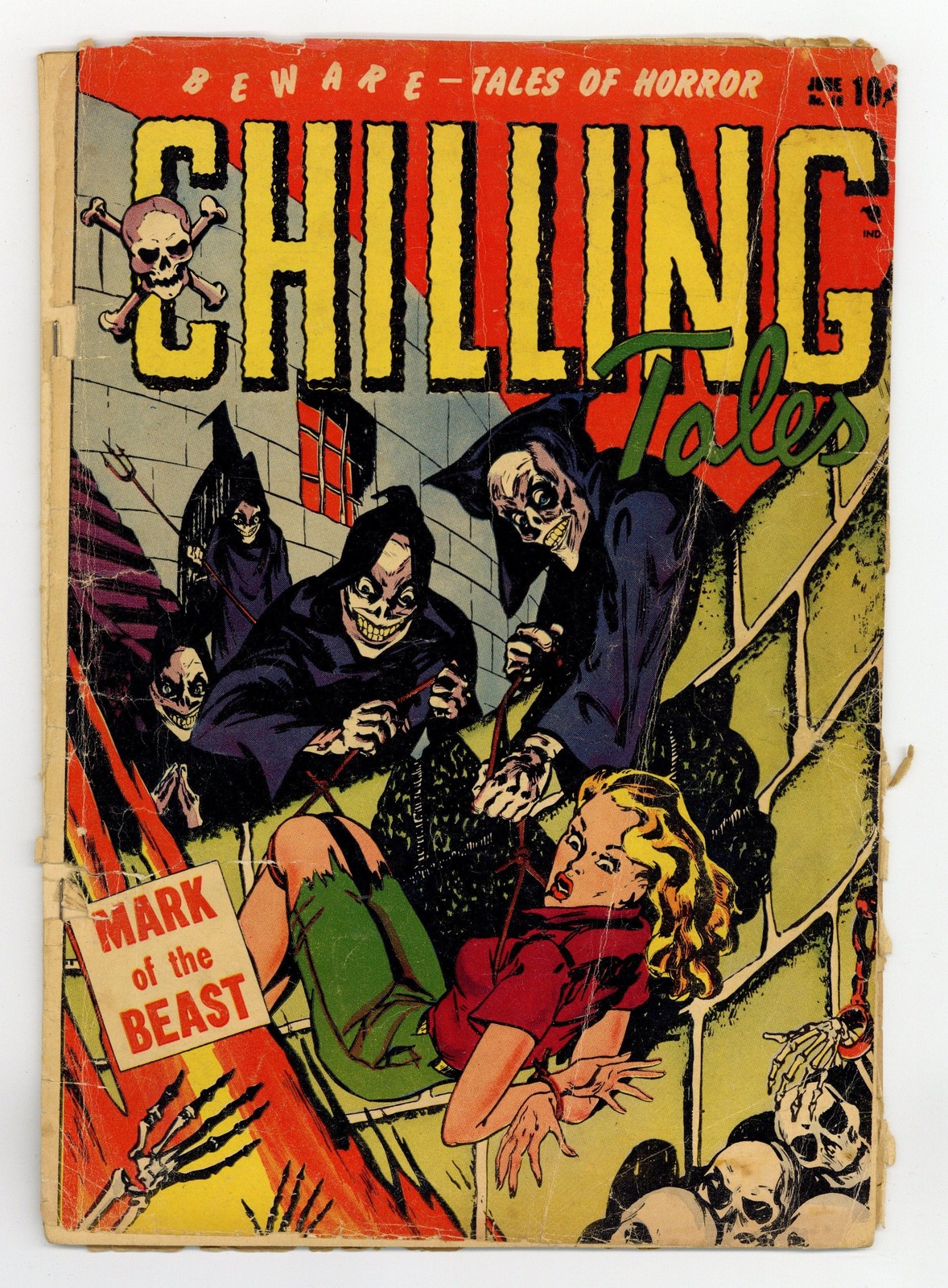 Chilling Tales #16 PR 0.5 1953