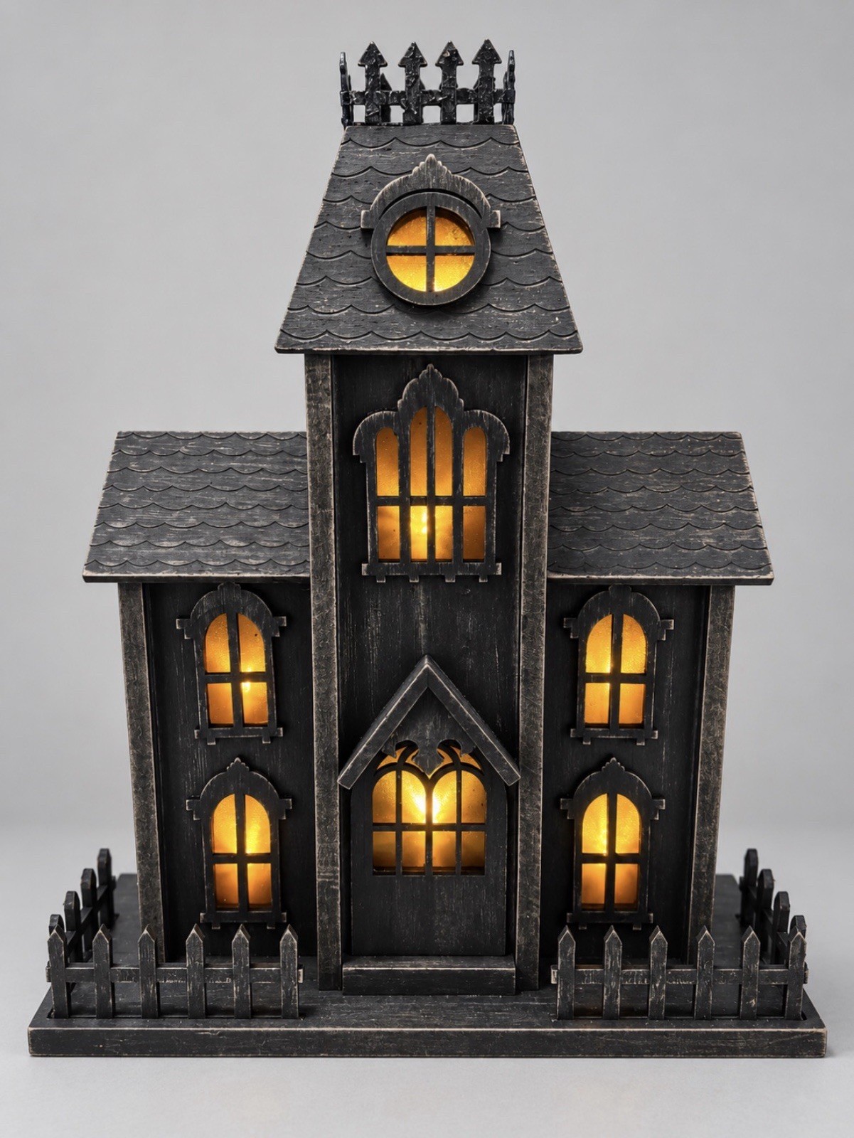 Rare Threshold 2022 Illuminated Halloween Countdown Calendar Wooden House Rare Threshold 2022 Illuminated Halloween Countdown Calendar Wooden House