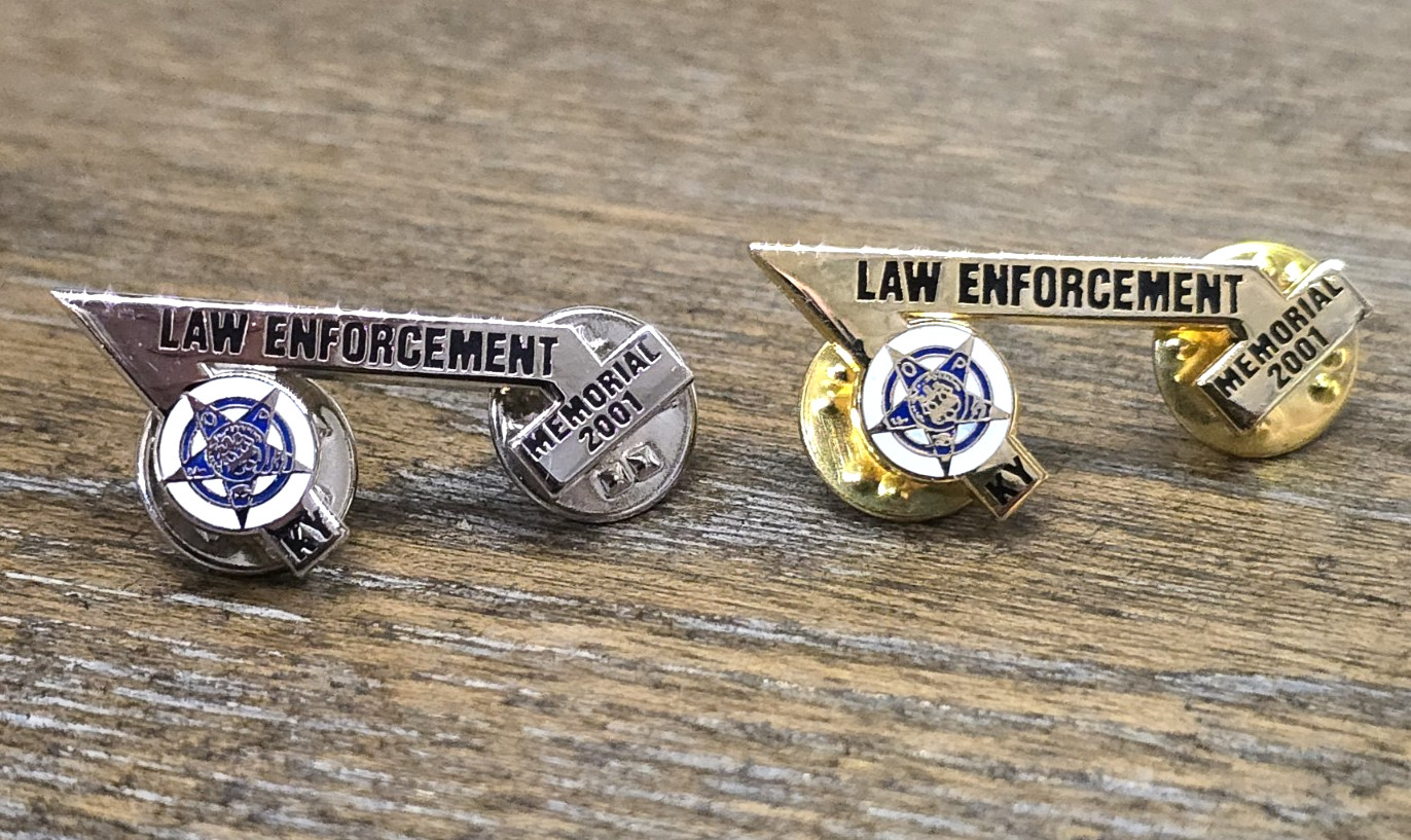 F.O.P. FOP Law Enforcement Memorial Kentucky 2001 Lapel Pin Set F.O.P. FOP Law Enforcement Memorial Kentucky 2001 Lapel Pin Set