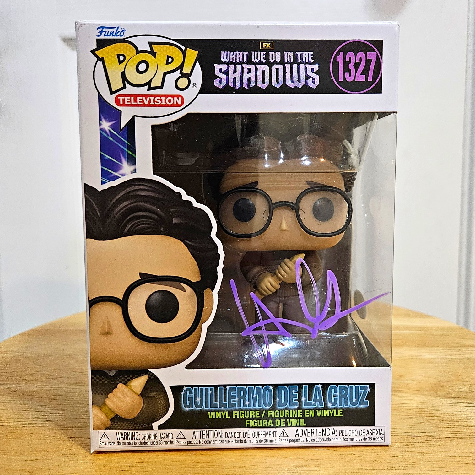 Harvey Guillen What We Do in the Shadows Guillermo #1327 Signed JSA WGC011697