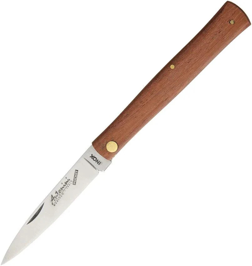 Antonini Siciliano Pocket Knife Folding 420 Steel 4.13in Blade Stainless Handle