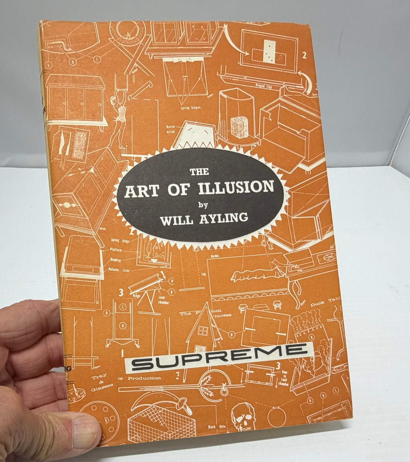 Vintage Supreme Magic Book The Art of Illusion Will Ayling Stage Magic Vintage Supreme Magic Book The Art of Illusion Will Ayling Stage Magic