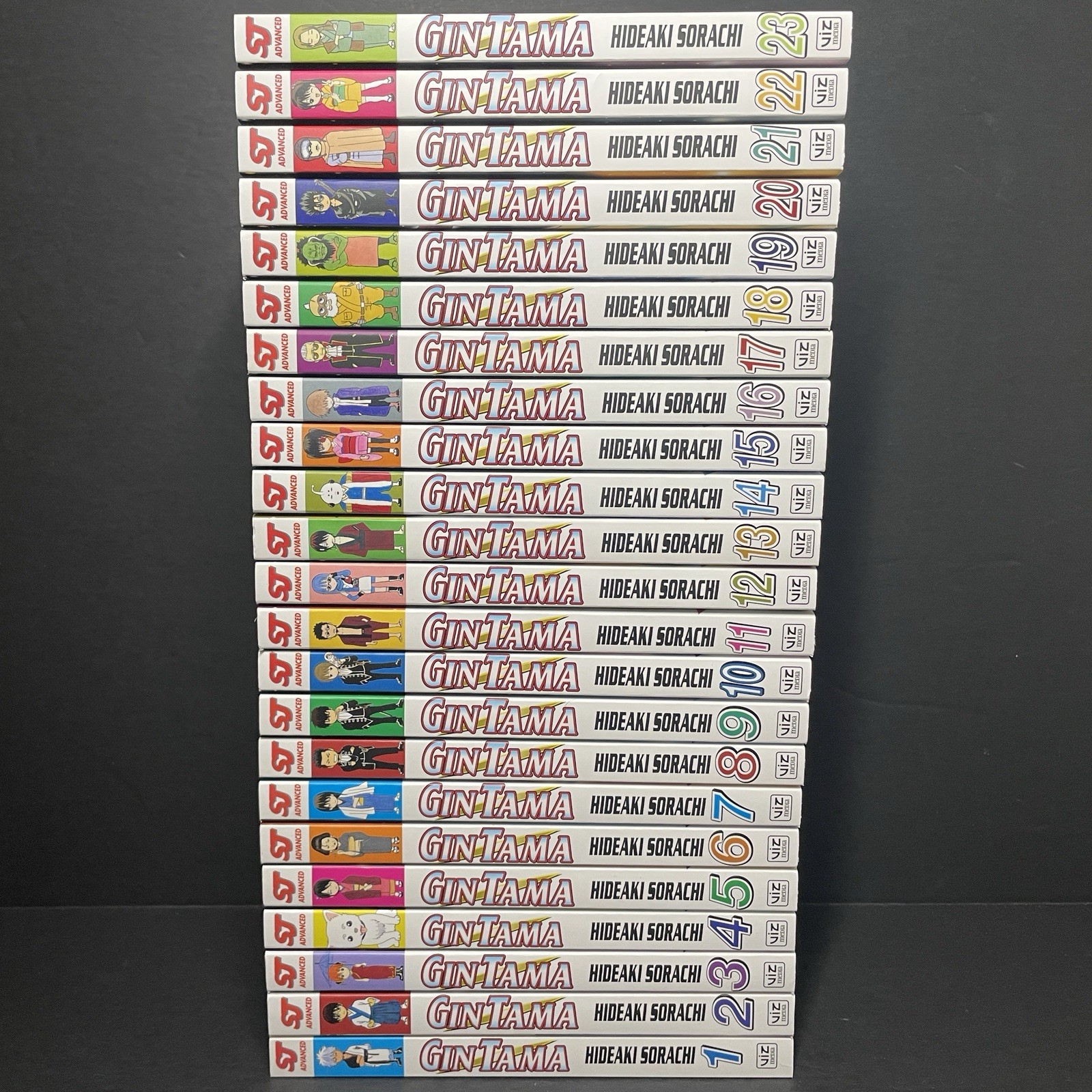 Gintama Manga Volumes 1-23 Brand New Complete Set English Authentic Viz Media Gintama Manga Volumes 1-23 Brand New Complete Set English Authentic Viz Media