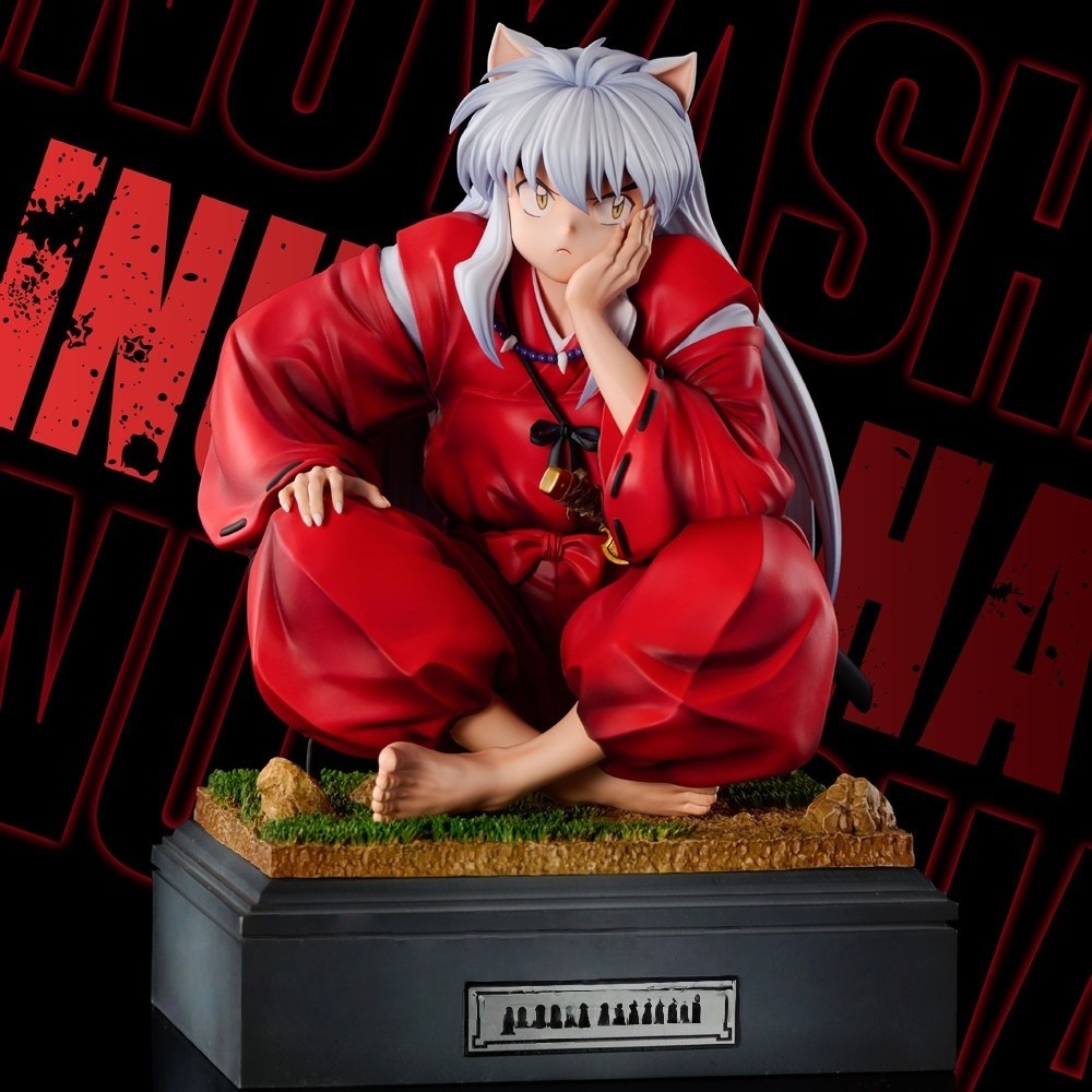 Exorcism Studio Inuyasha Model IN STOCK Painted 1/6 Scale H20cm PU New