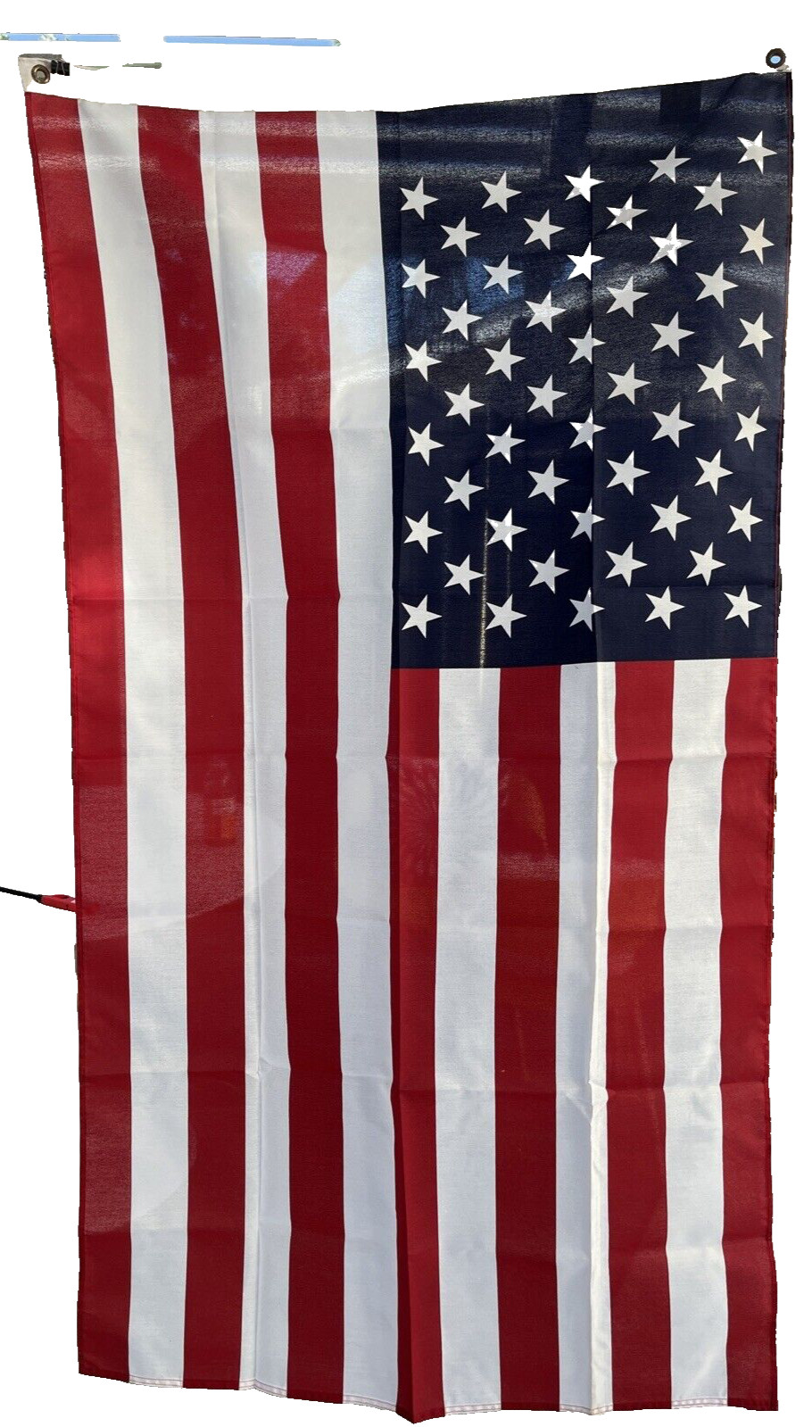 Vintage American Flag 3x5 Made in the USA - Great Condition Grommets