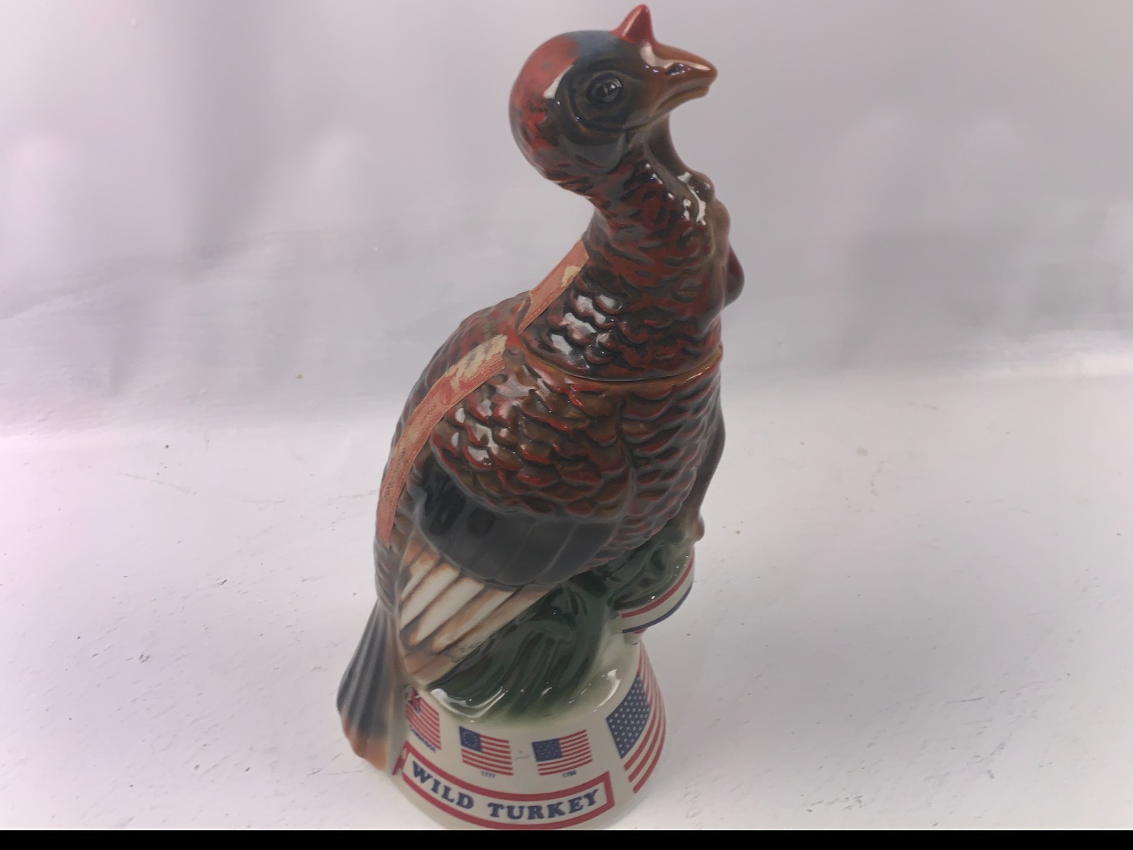 AUSTIN NICHOLS WILD Turkey SPIRIT OF 76 NO. 5 DECANTER EMPTY