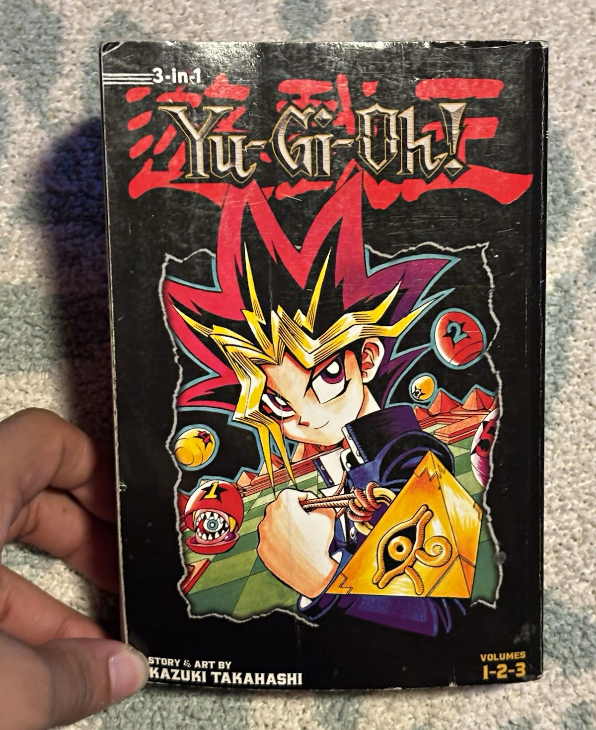 Yu-Gi-Oh 3-in-1 Manga Vol 1-3 Trade Paperback by Kazuki Takahashi