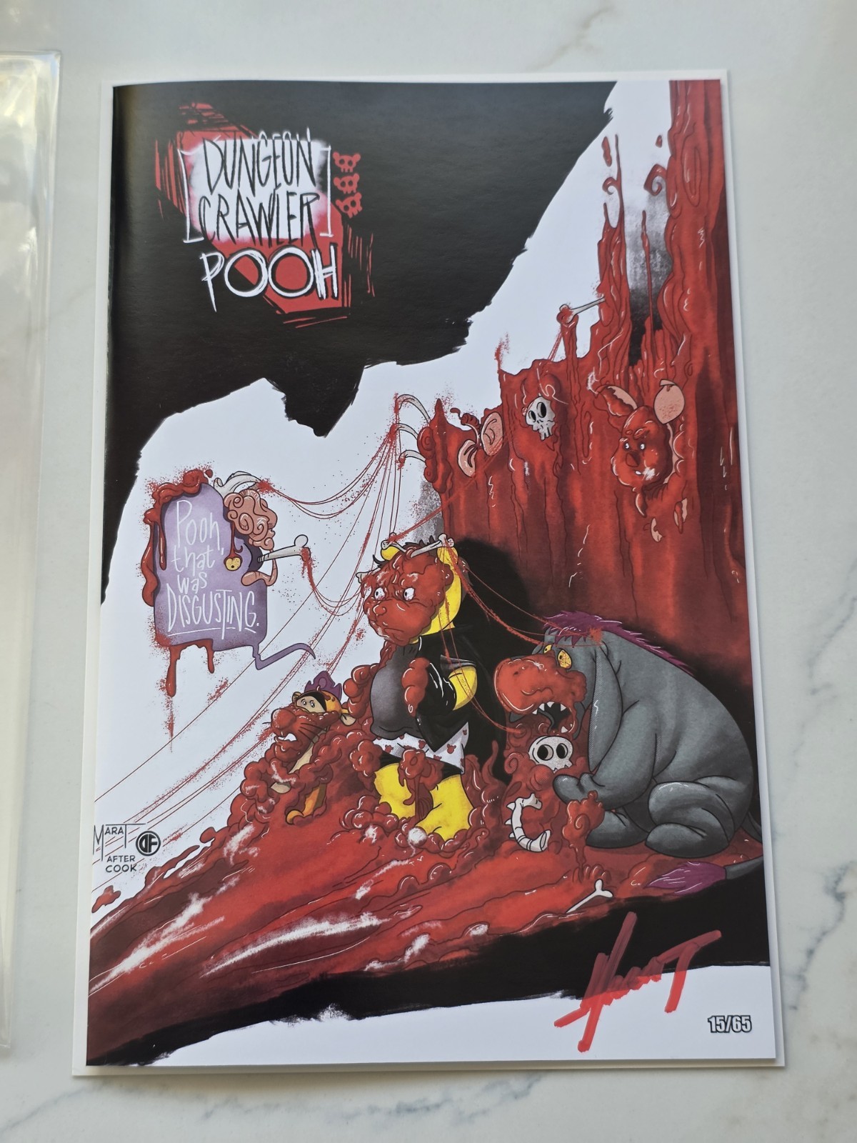 Dungeon Crawler Pooh - Marat Mychaels Homage to Disgusting Carl by K. Cook 15/65