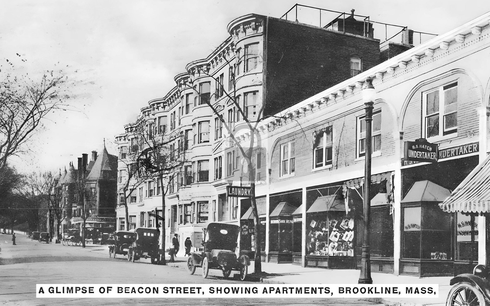 Beacon Street Apartments Brookline Massachusetts MA - Reprint Beacon Street Apartments Brookline Massachusetts MA - Reprint