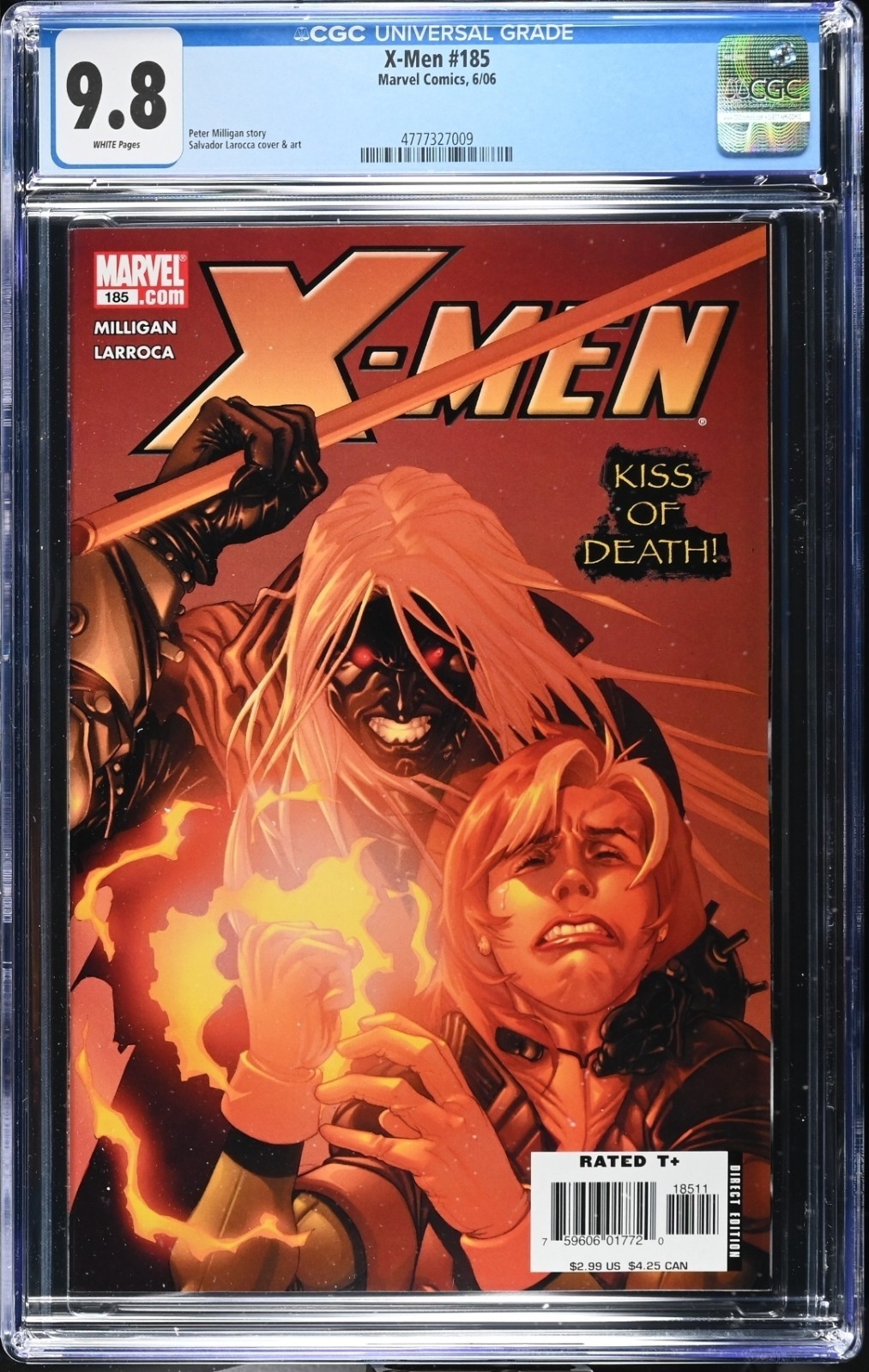 X-Men #185 CGC 9.8 | First Appearance Of Gambit as Death | RARE in 9.8 97 266 X-Men #185 CGC 9.8 | First Appearance Of Gambit as Death | RARE in 9.8 97 266