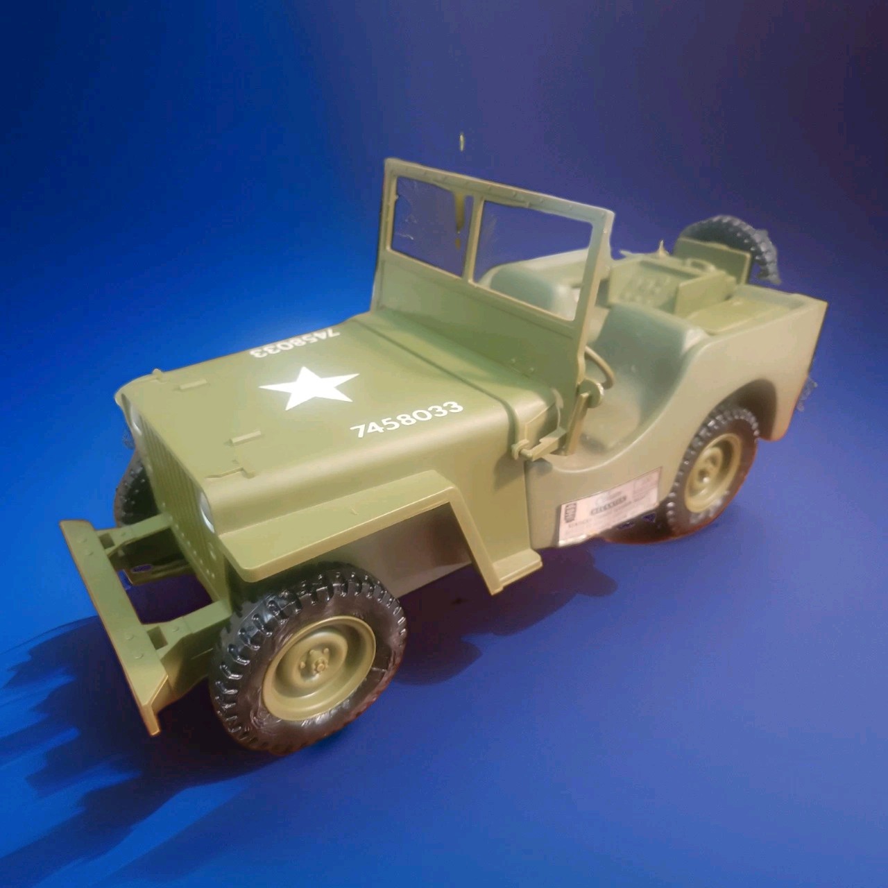 Rare 1986 Jim Beam Willis Army Jeep Decanter **Free Shipping** Rare 1986 Jim Beam Willis Army Jeep Decanter **Free Shipping**