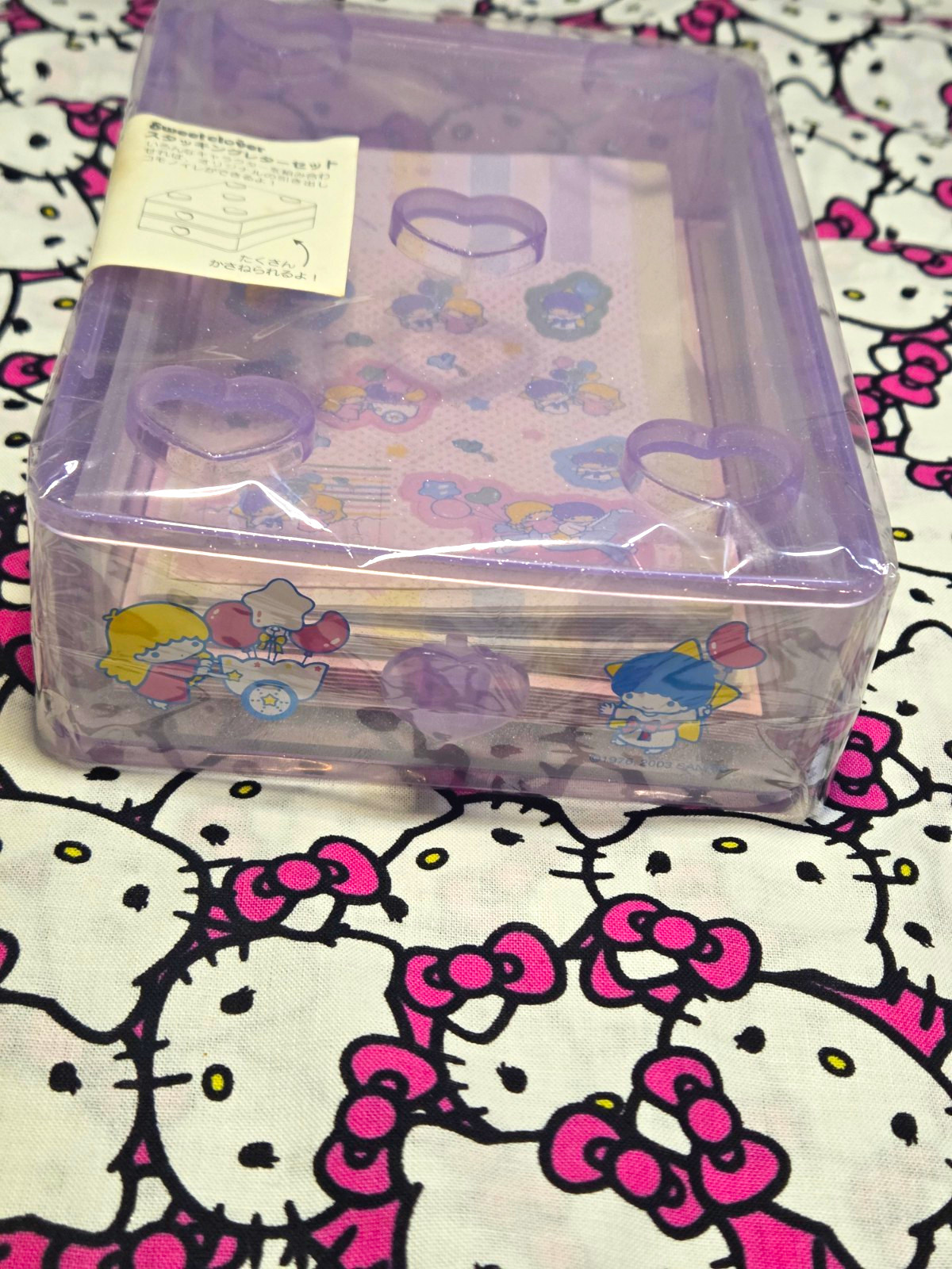 Sanrio Little Twin Stars Stackable Drawer Letter Set