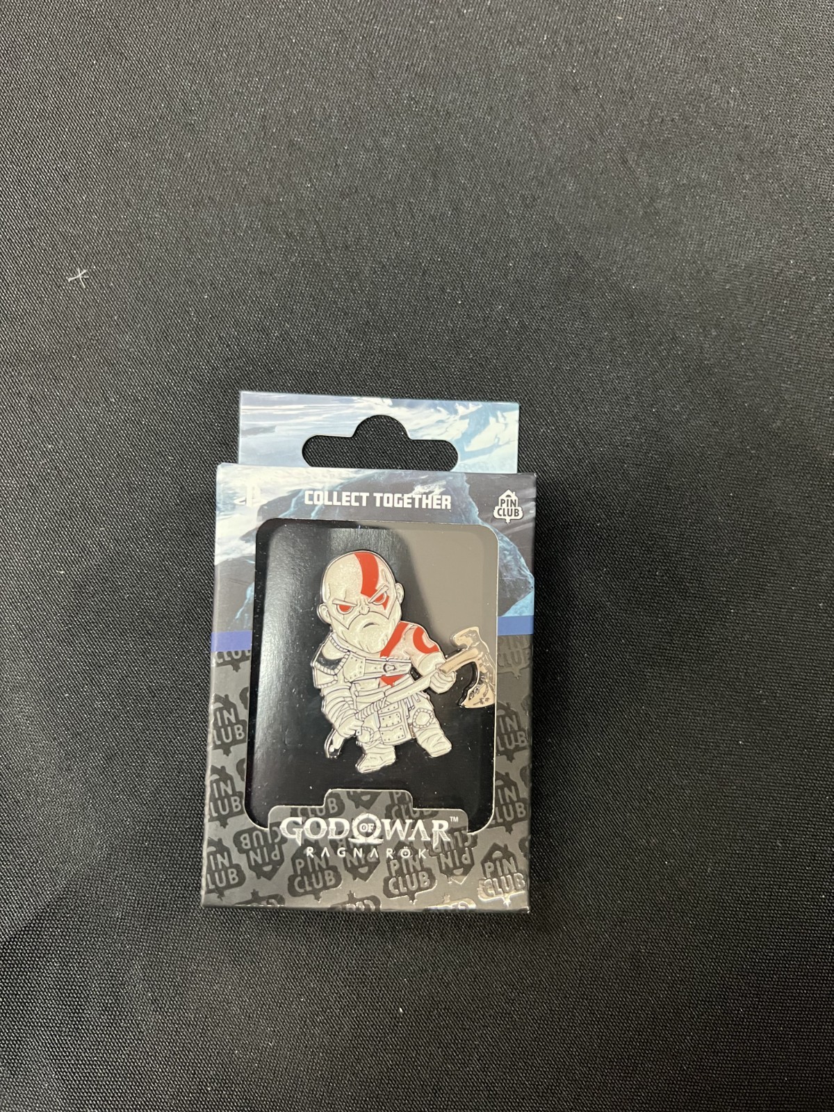Collect Together Pinback Button - God of War Ragnarok PlayStation Pin Club