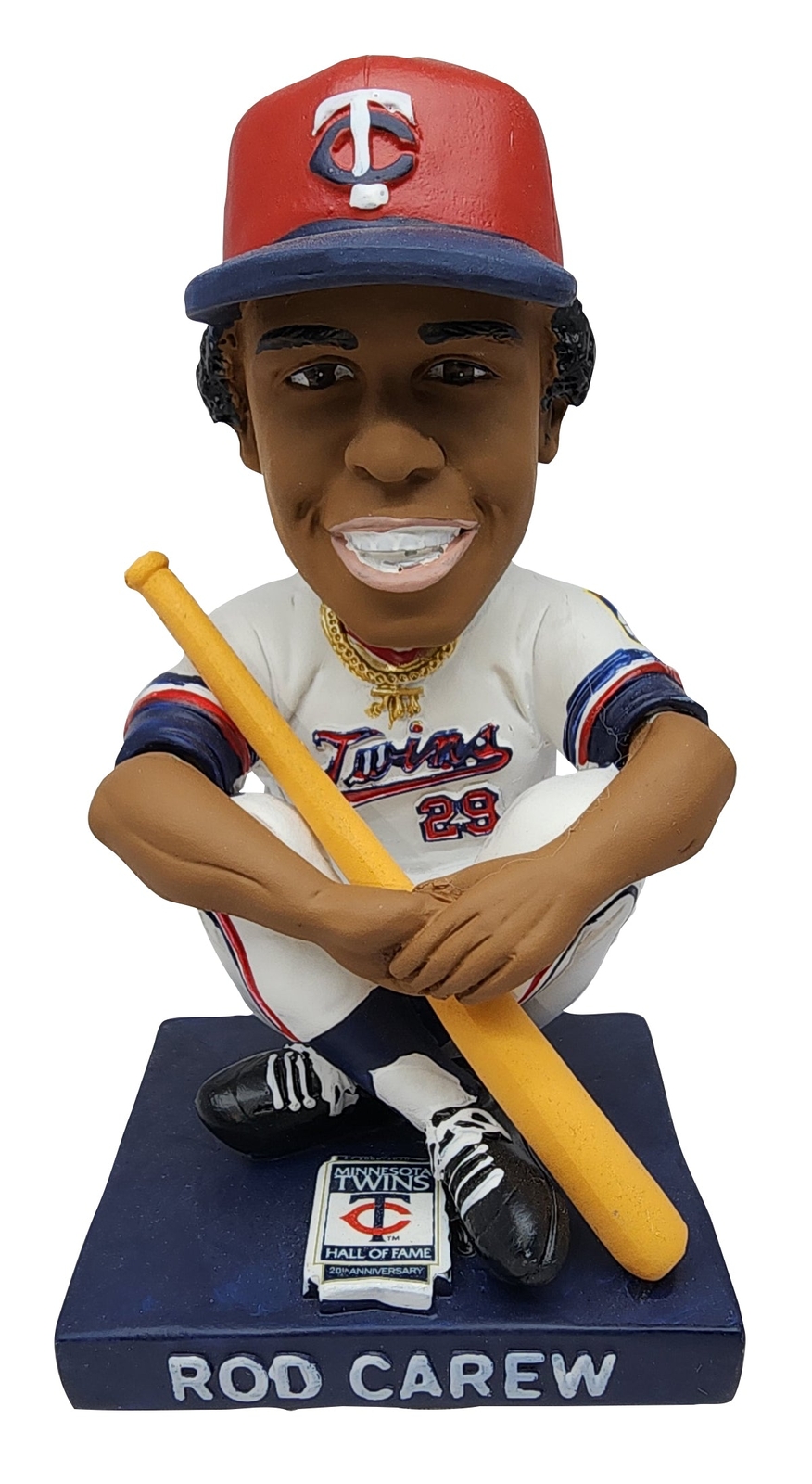 Rod Carew Minnesota Twins Summer of '77 Tribute Bobblehead MLB Baseball Rod Carew Minnesota Twins Summer of '77 Tribute Bobblehead MLB Baseball