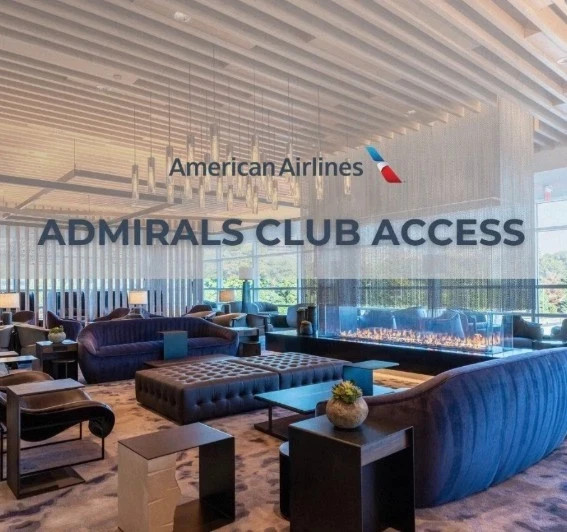 AA Admirals Club Lounge 24 H Pass /American Airlines Admirals Club Day Pass