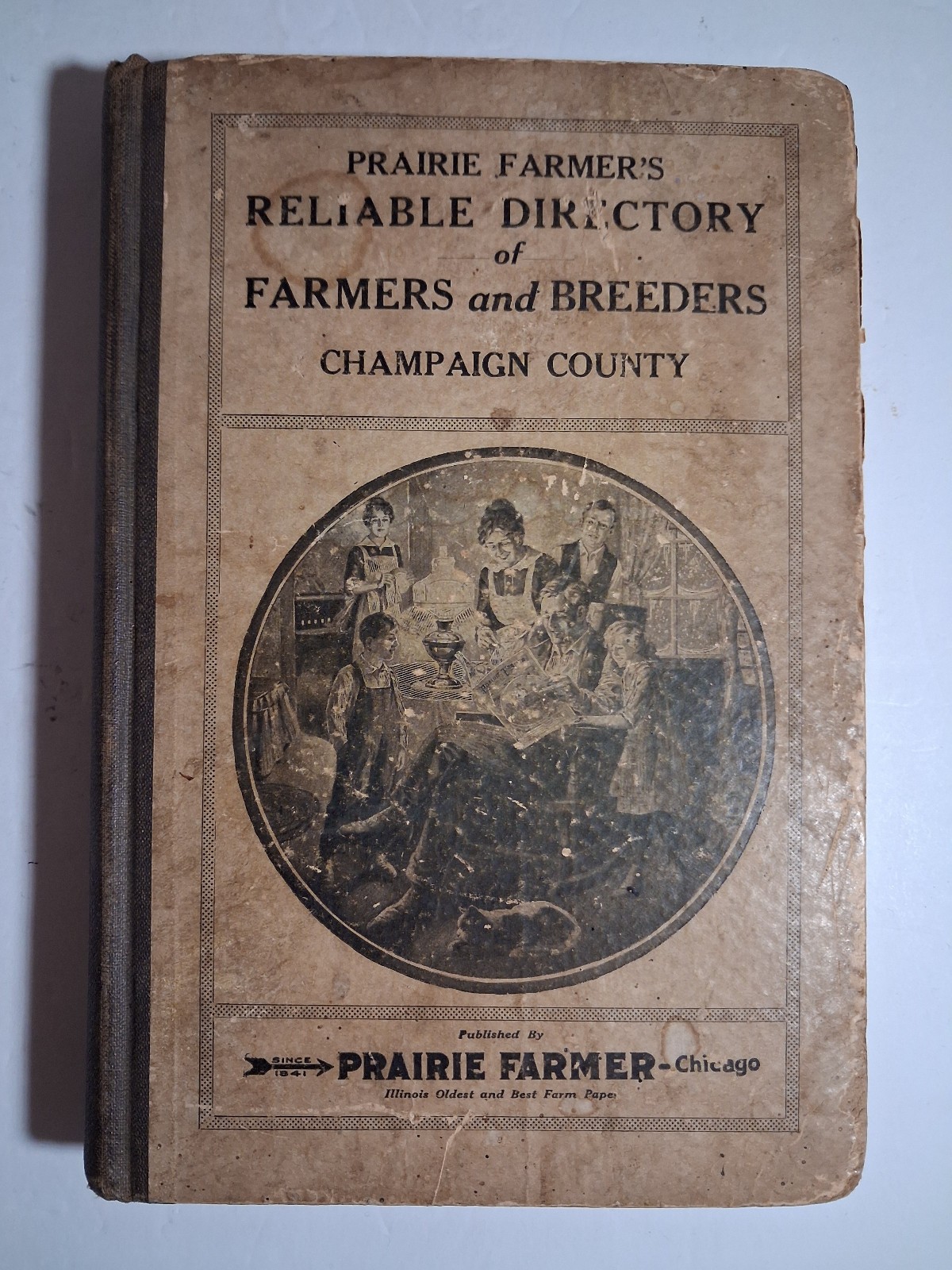 1917 Prairie Farmer’s Directory of Farmers & Breeders Champaign County IL