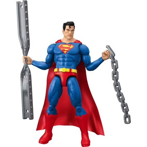 DC Premier 6.5 Inch Superman Action Figure Series 2, 22 Articulations 