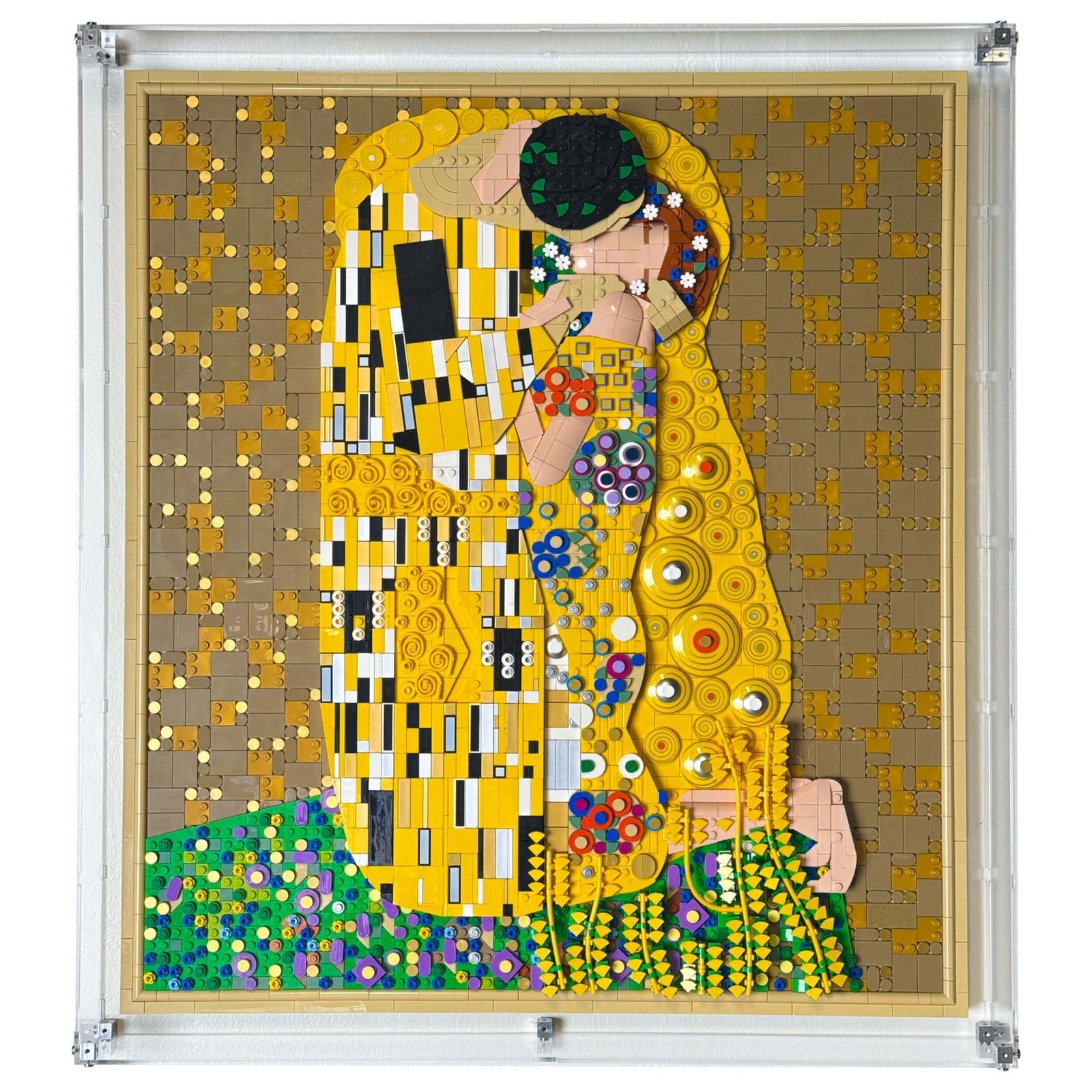 Wall Mounted Display Case for LEGO® 31221 Gustav Klimt – The Kiss Wall Mounted Display Case for LEGO® 31221 Gustav Klimt – The Kiss