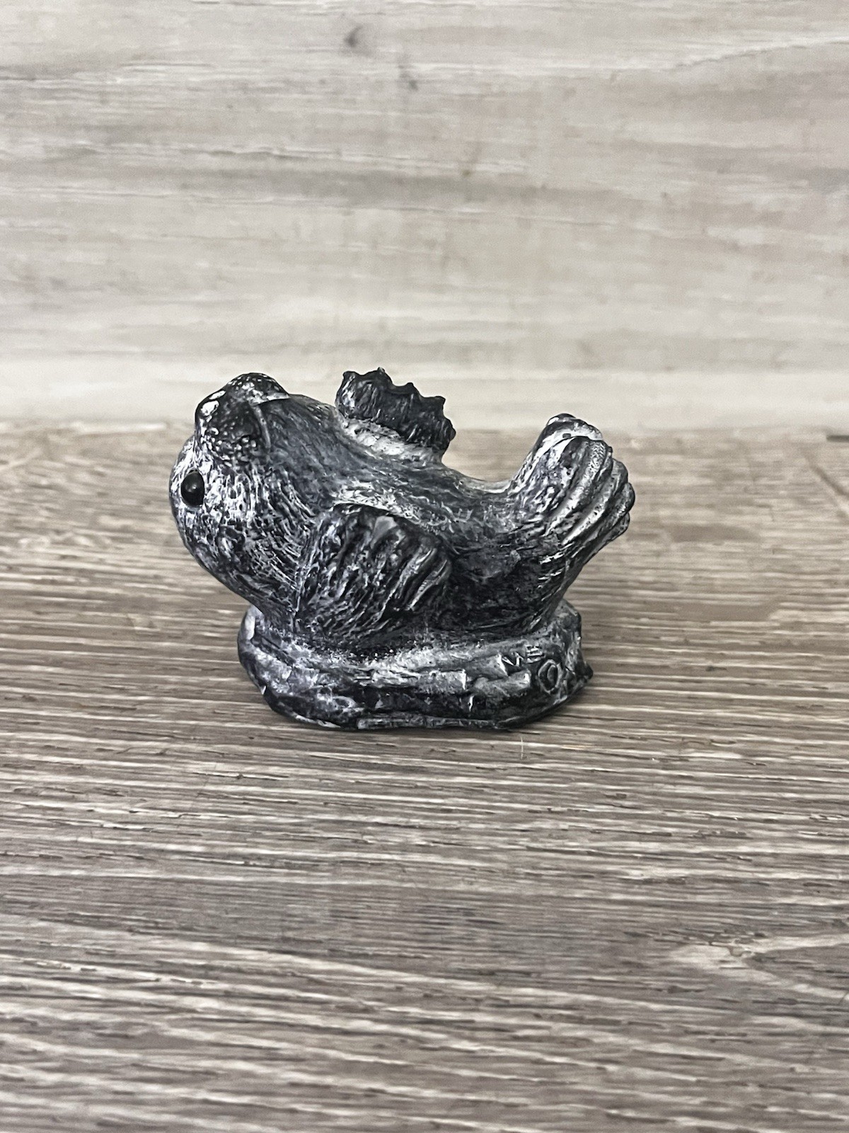 Canadian Inuit Soapstone Baby Seal Carving Eskimo Art Sculpture