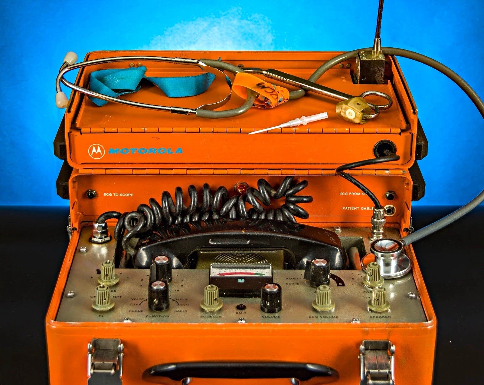 Vintage 1970s Motorola COR Telemetry Paramedic \