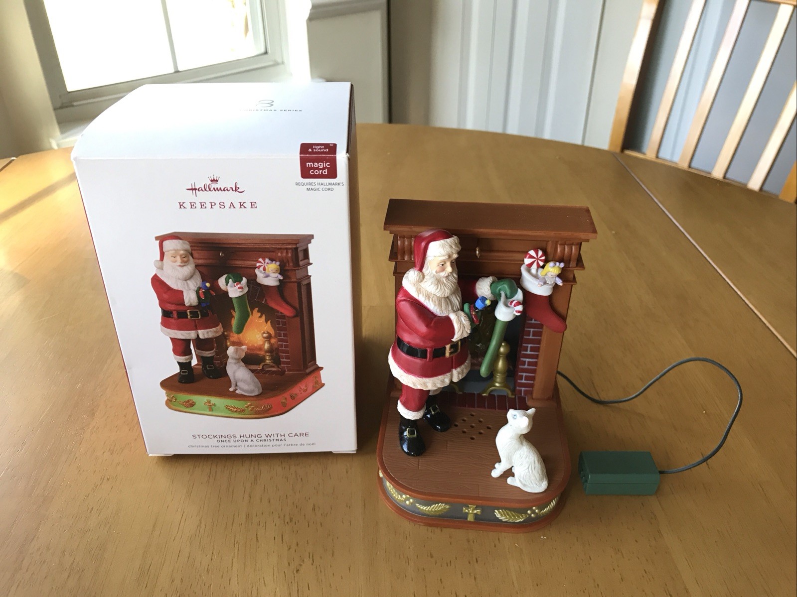 Hallmark 2018 Magic Cord Once Upon A Christmas #8 ~ Stockings Hung With Care