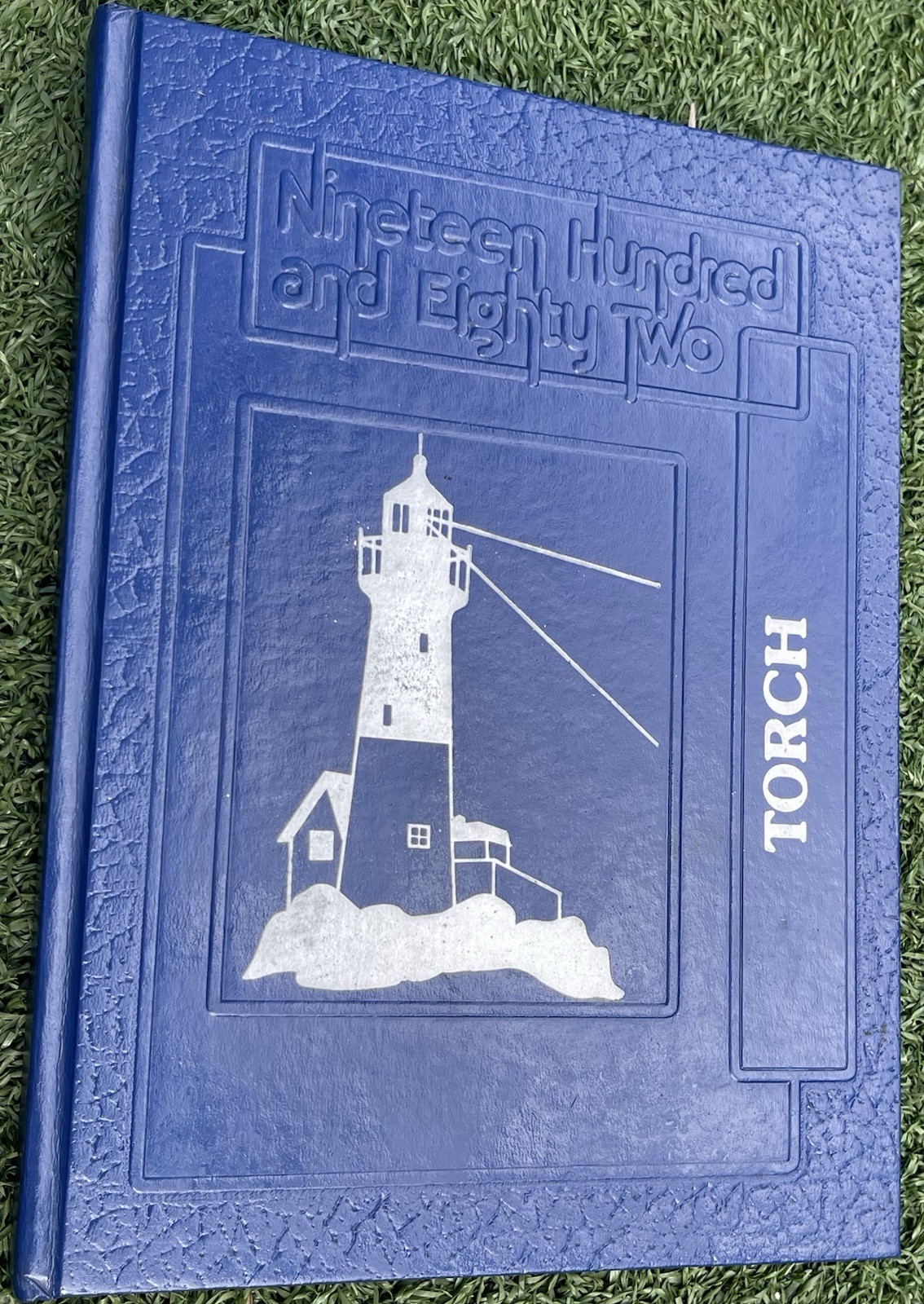 1982 TORCH Yearbook Gold Coast Christian School Ft Lauderdale Hardcover Vintage