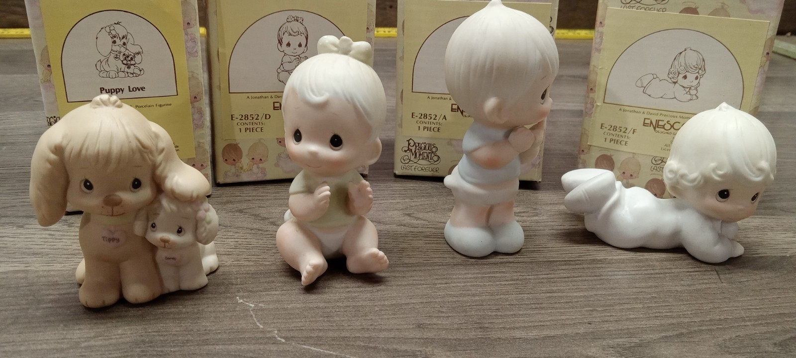 4 Precious Moments W/boxes 