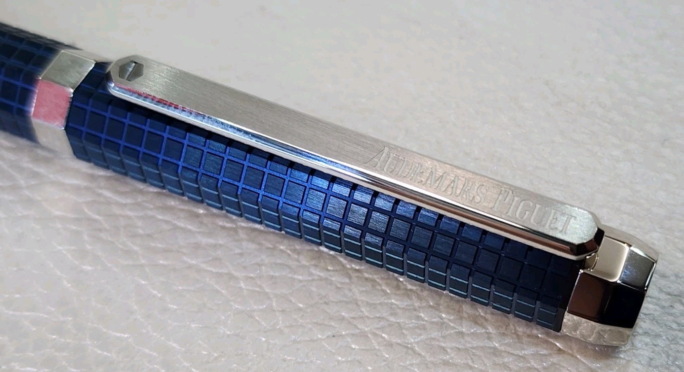 Audemars Piguet 50th Anniversary Royal Oak Blue Ballpoint Pen - Mint Condition 