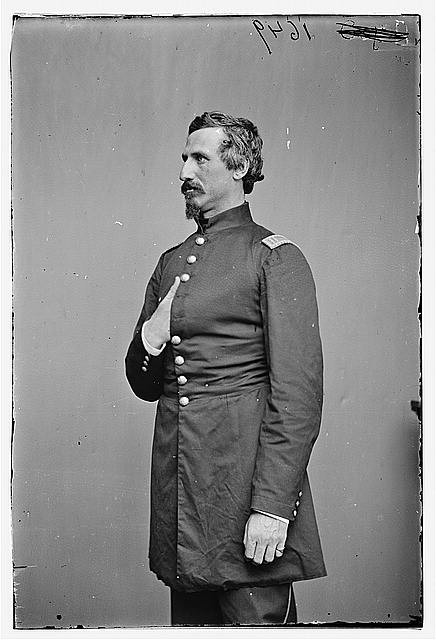 Photo:Col A.G. Bracket 9th Illinois Cavalry 1860s Union Officer Portrait