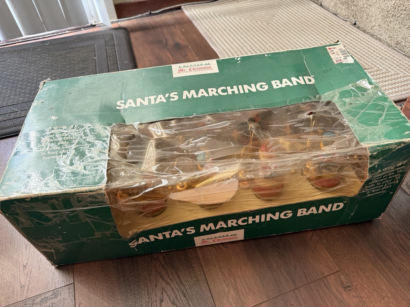Vintage 1991 Mr. Christmas' Santa's Marching Band With Original Box VIDEO