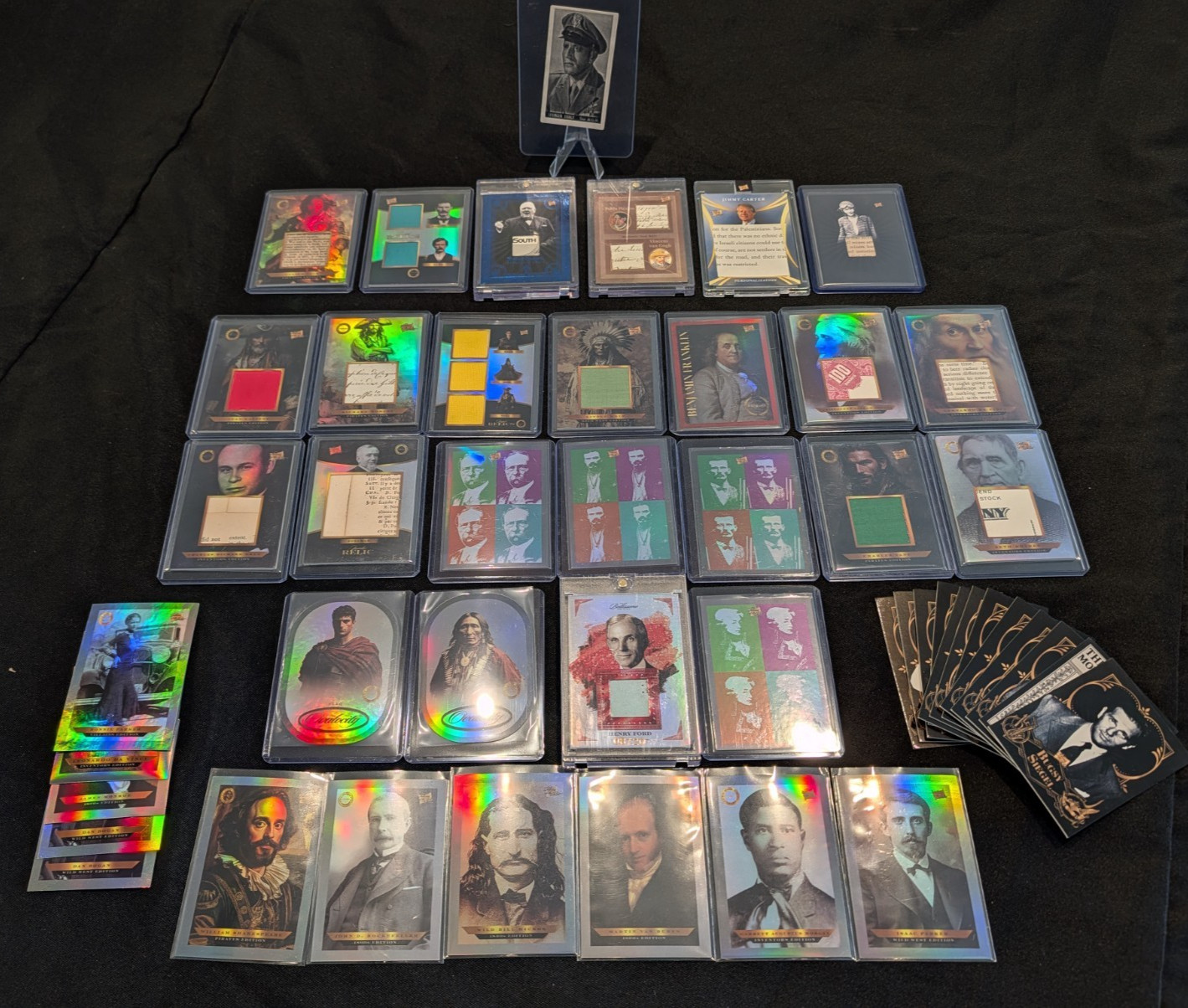 Pieces of the Past Dealer Lot Pirate Roaring Twenties Villians Relic / Patch #\'d