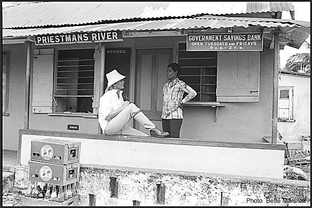 Patrice Wymore Flynn is seen at the Priestman\'s River post office - Old Photo