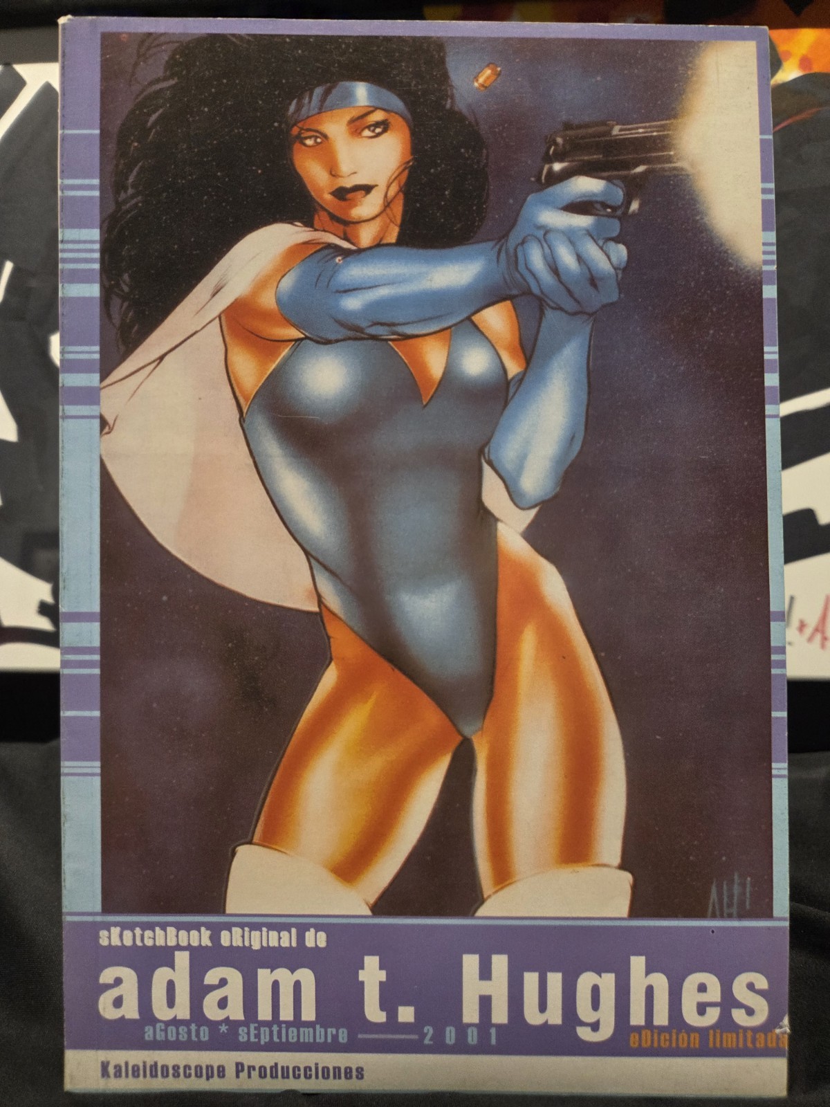 ADAM HUGHES RARE Spanish Sketchbook 2001 Unauthorized Kaleidoscope ADAM HUGHES RARE Spanish Sketchbook 2001 Unauthorized Kaleidoscope