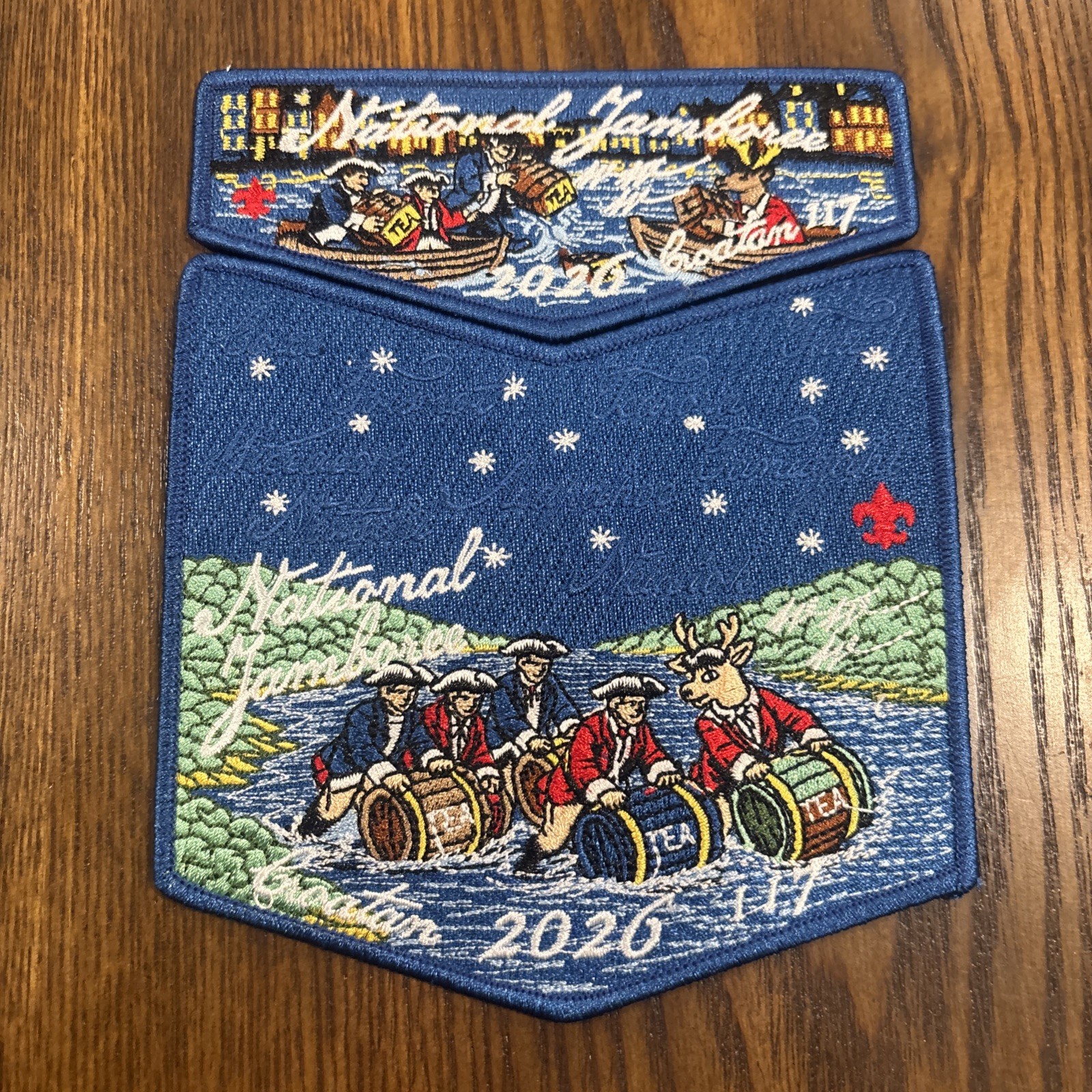 Croatan Lodge 117 2026 National Jamboree OA Flap Set East Carolina Council