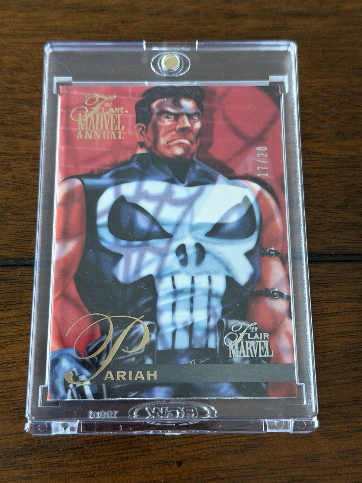 2019 Marvel Flair Annual 1995 Buybacks Punisher Pariah 17/20