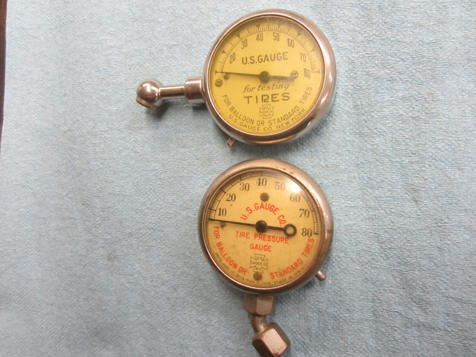 Two Old,Vintage,Antique Tire Gages Two Old,Vintage,Antique Tire Gages