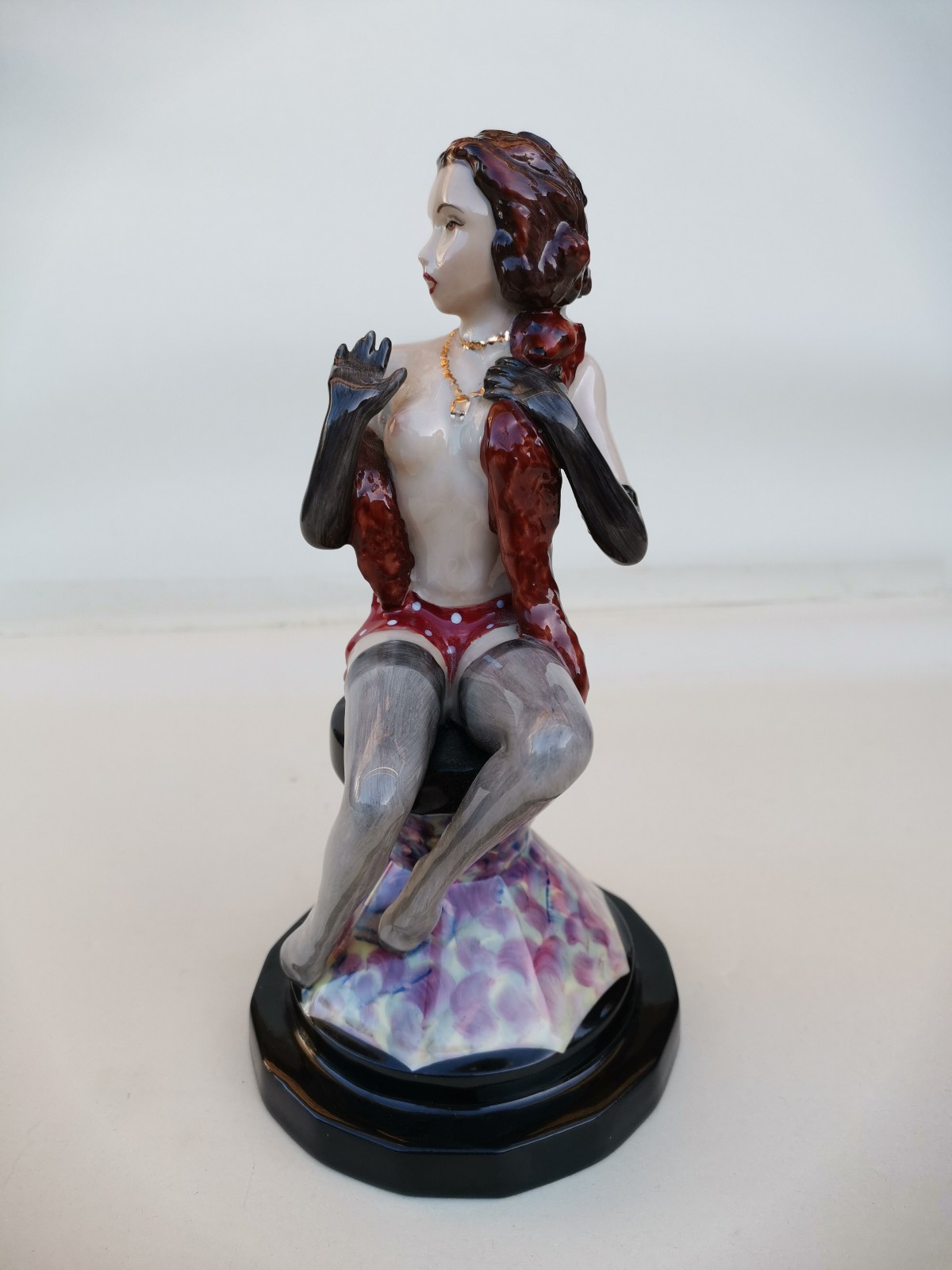 Kevin Francis Peggy Davies Boudoir Girl Figure Victoria Bourne by Andy Moss
