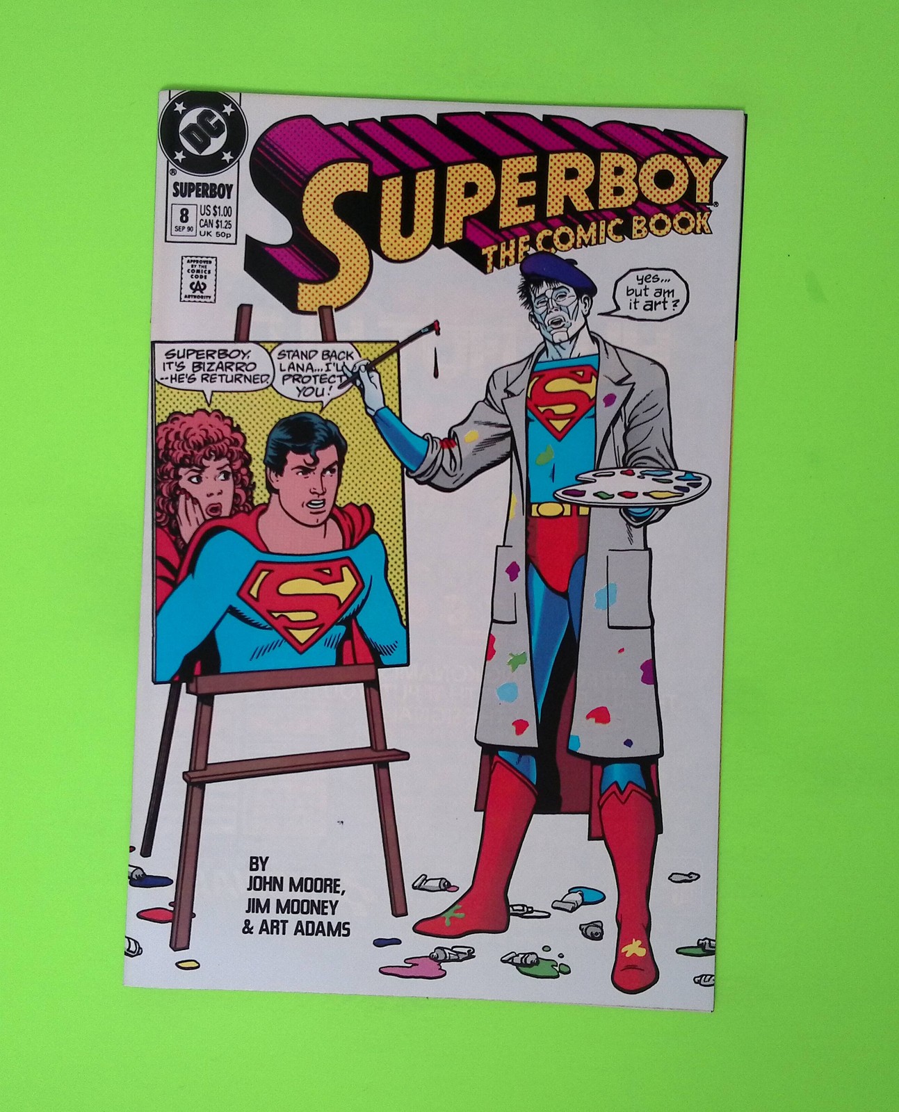 Superboy #8 Vol. 2 1990 DC Comics High Grade Comic Book B108-188 Superboy #8 Vol. 2 1990 DC Comics High Grade Comic Book B108-188