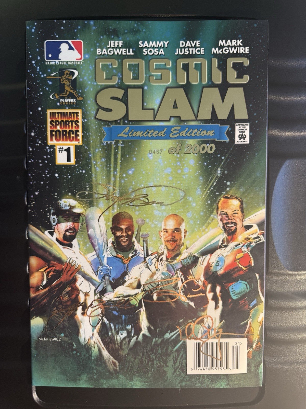 Cosmic Slam #1 Limited Condition Mint With Poster Insert Included Cosmic Slam #1 Limited Condition Mint With Poster Insert Included