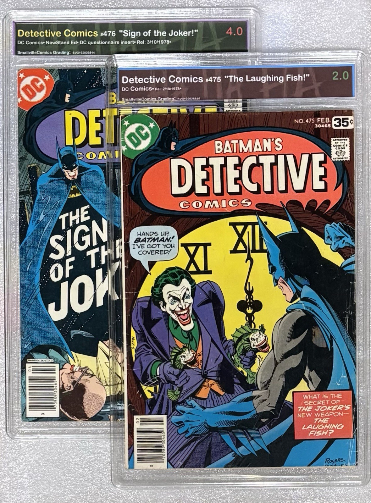 Detective Comics 475 SVG 2.0 & 476 SVG 4.0  (1977) Set Of Batman😱🤗