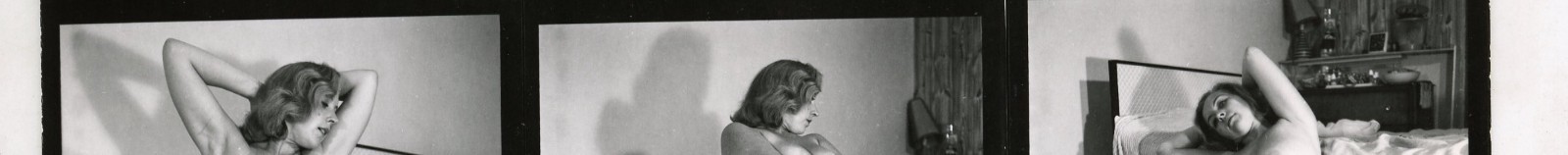 Original 18x24cm Tina Madison 1960 Photo Contact Board Fair Condition n2