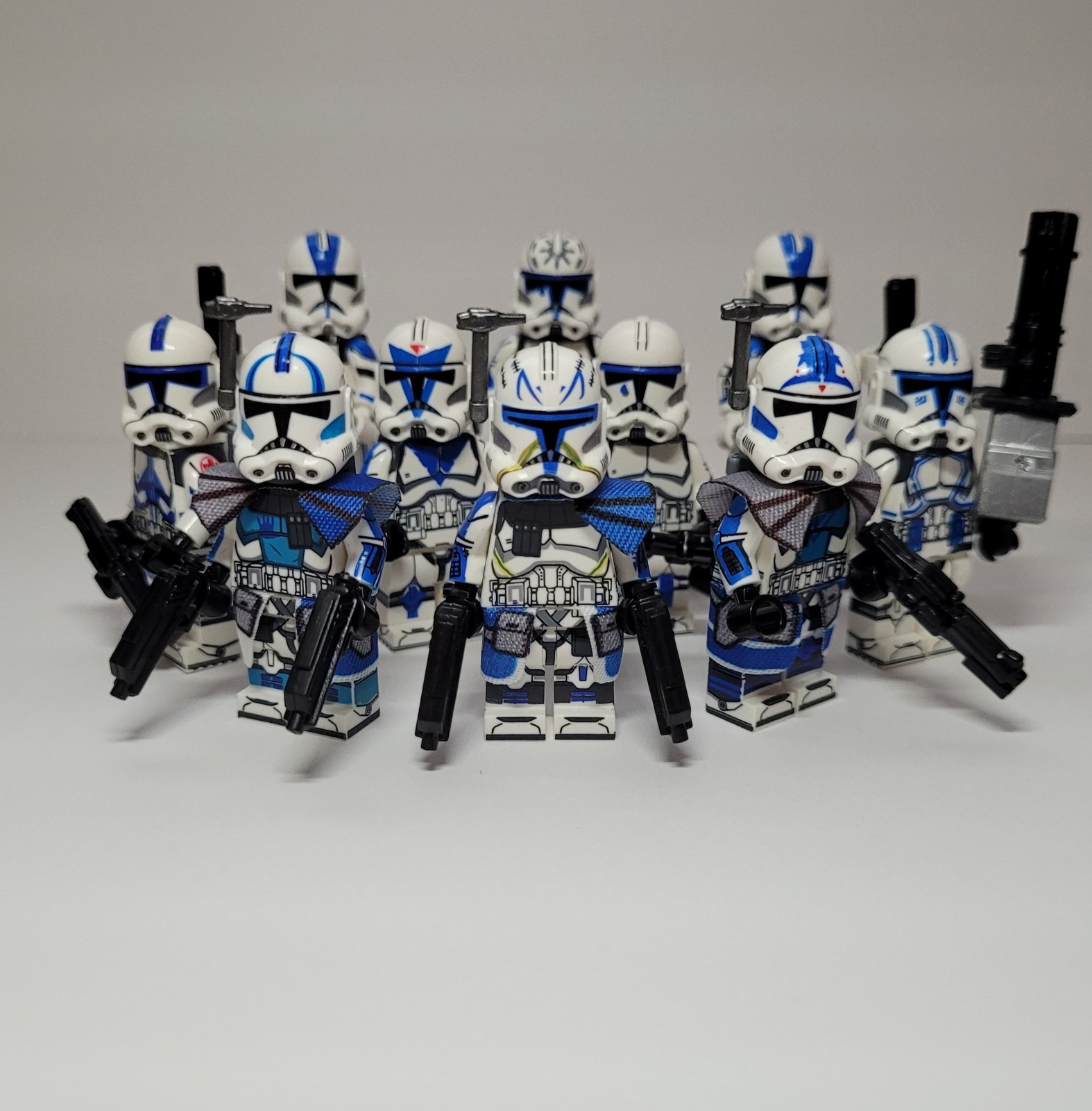 Star Wars 510st Legion Clone Troopers 10 Lot Captain Rex Echo Jesse Fives 