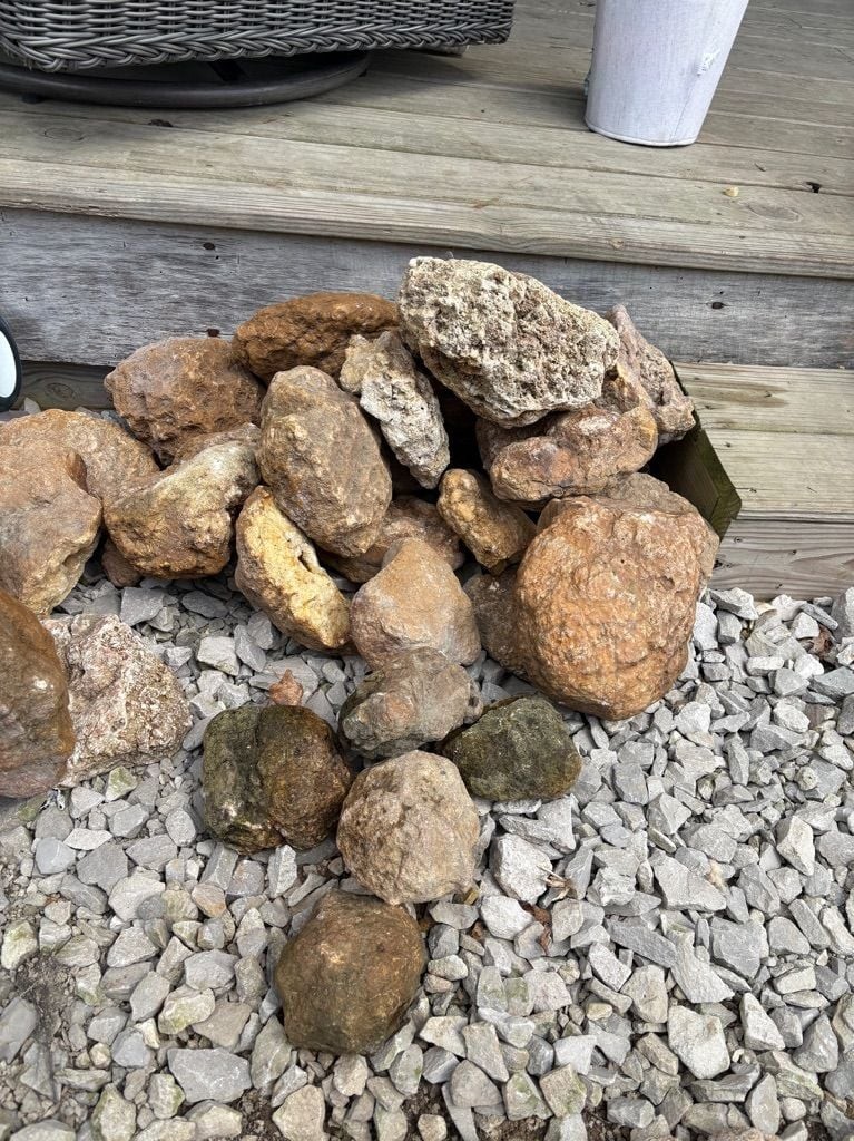 15 Pound Lot Of Natural Kentucky Geodes Unopened Custom Orders Are Available